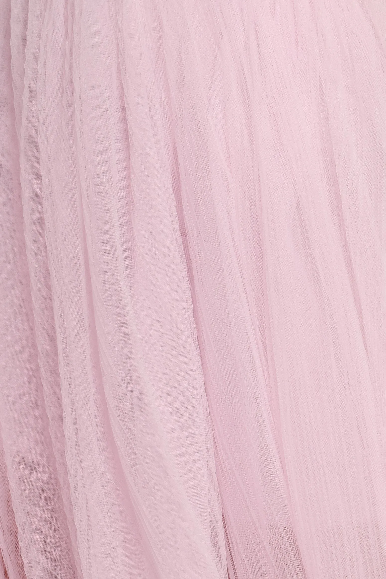 Anabella Strapless Maxi Dress - Pale Pink