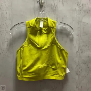 Athletic Bra By Lululemon In Yellow, Size: 10