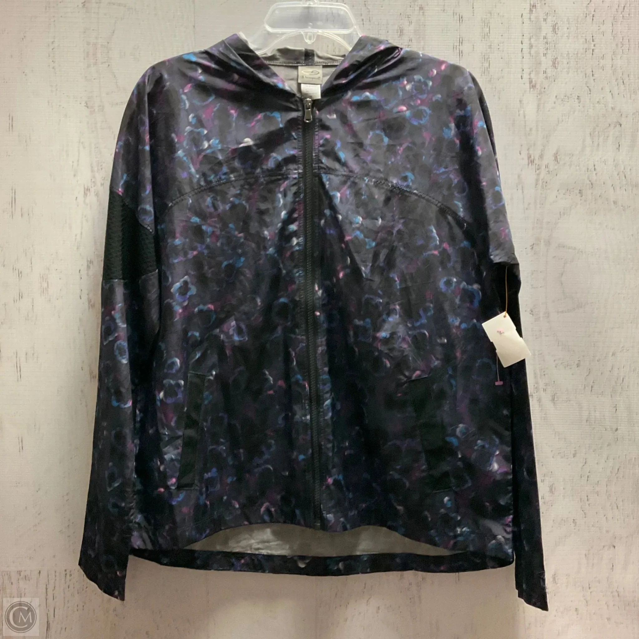Athletic Jacket By Champion In Purple, Size: M