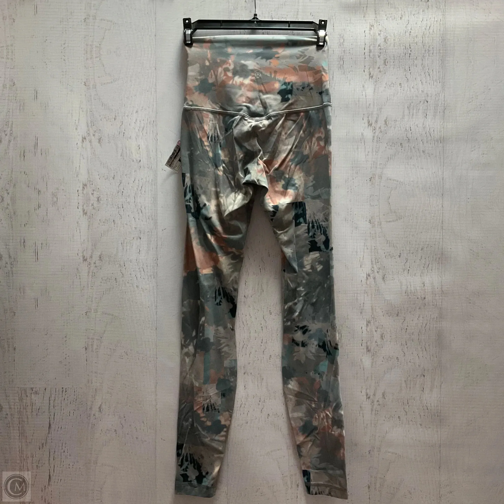 Athletic Leggings By Lululemon In Multi-colored, Size: 4