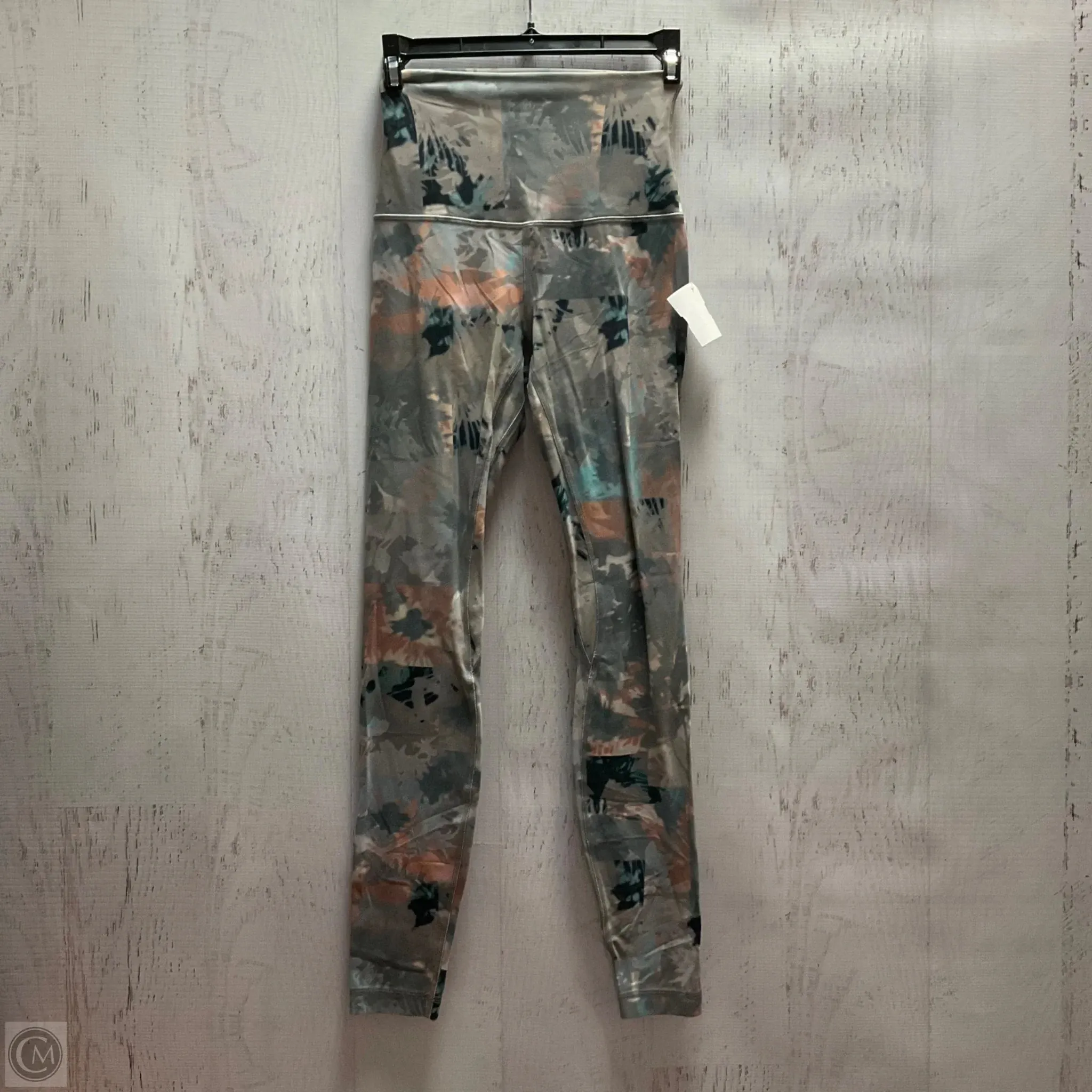 Athletic Leggings By Lululemon In Multi-colored, Size: 4