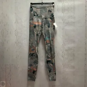 Athletic Leggings By Lululemon In Multi-colored, Size: 4