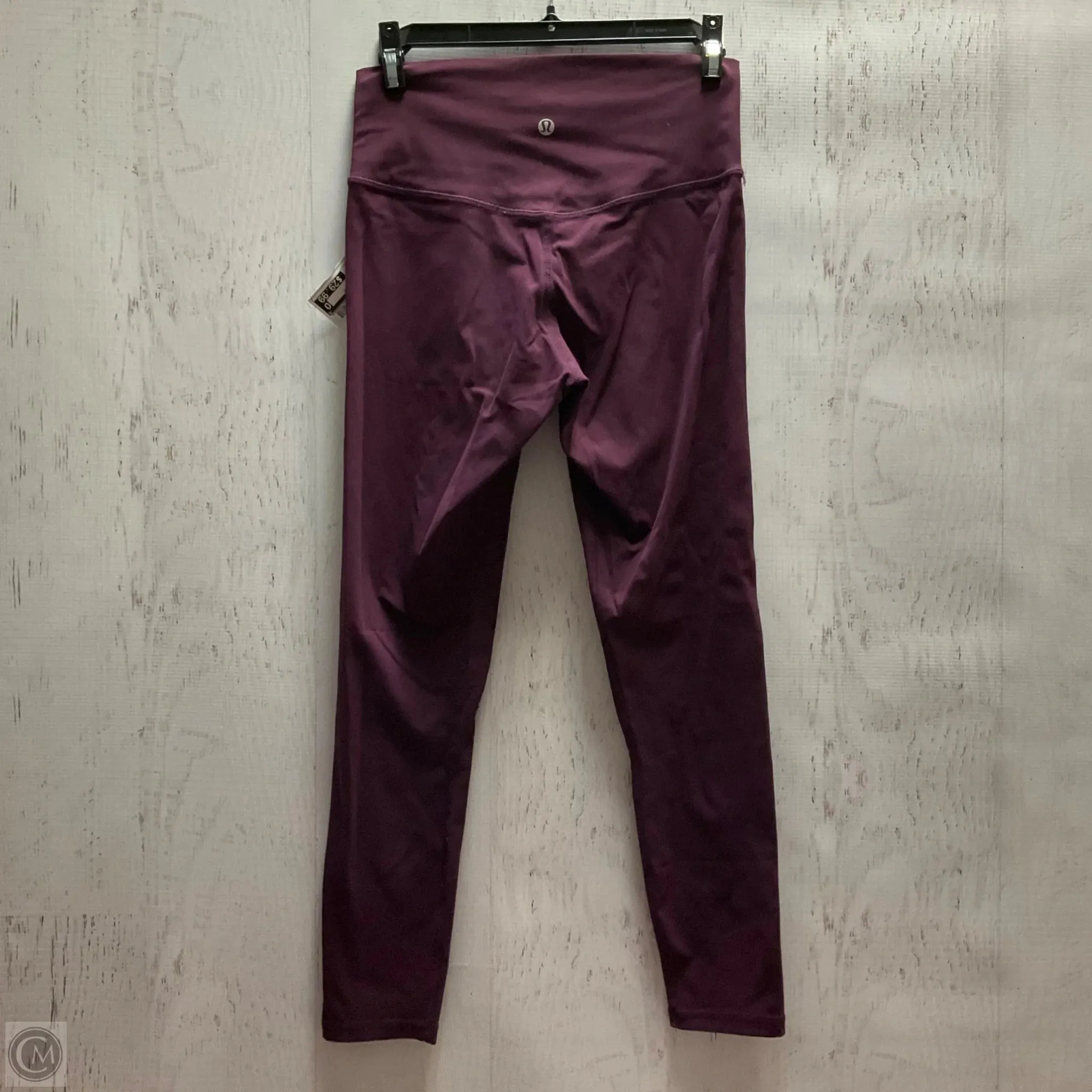 Athletic Leggings By Lululemon In Purple, Size: 8