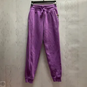Athletic Pants By Lululemon In Purple, Size: 0
