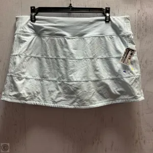 Athletic Skort By Lululemon In Blue, Size: 12