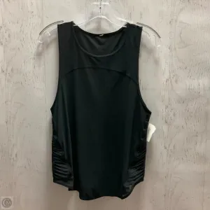 Athletic Tank Top By Lululemon In Black, Size: 4