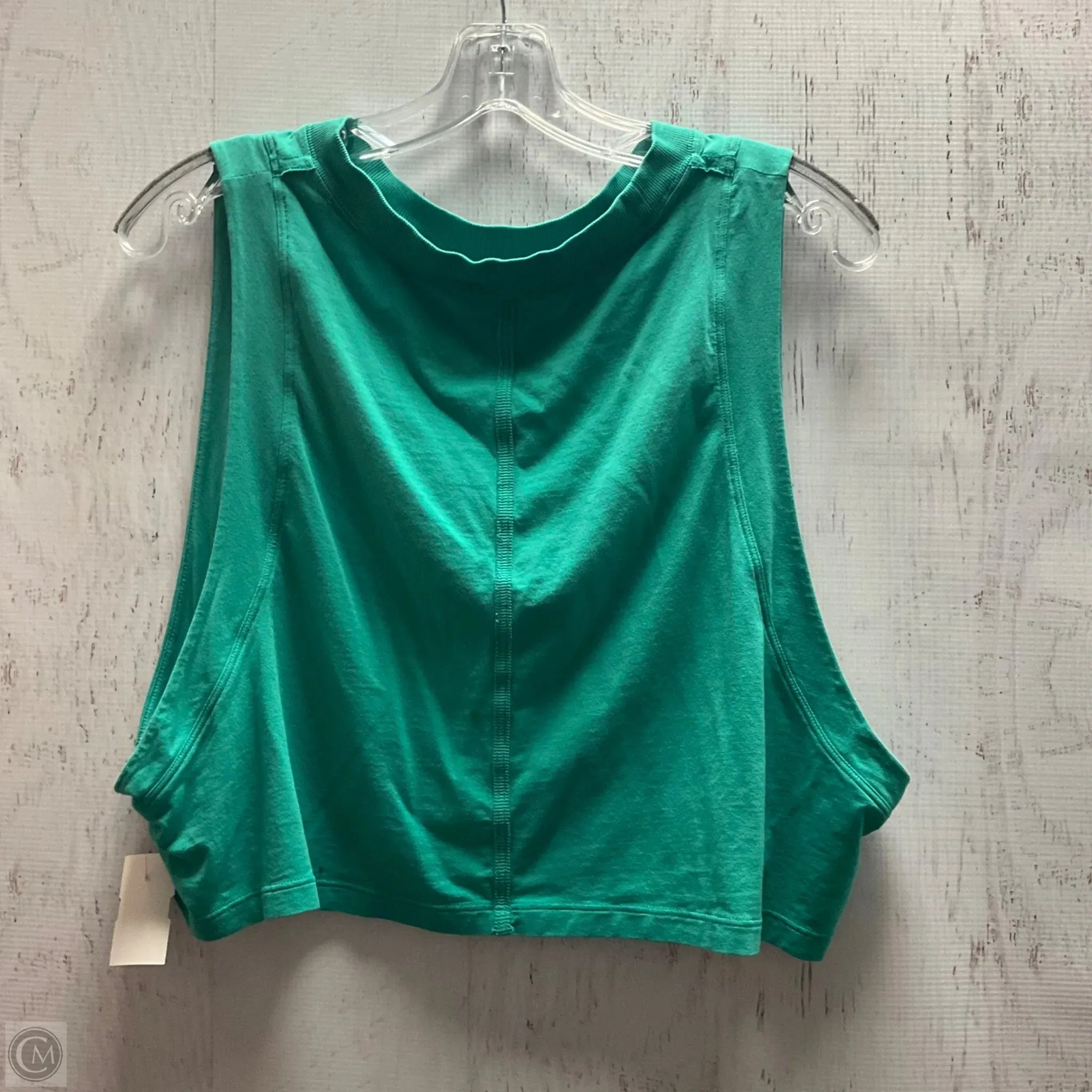 Athletic Tank Top By Lululemon In Green, Size: 10