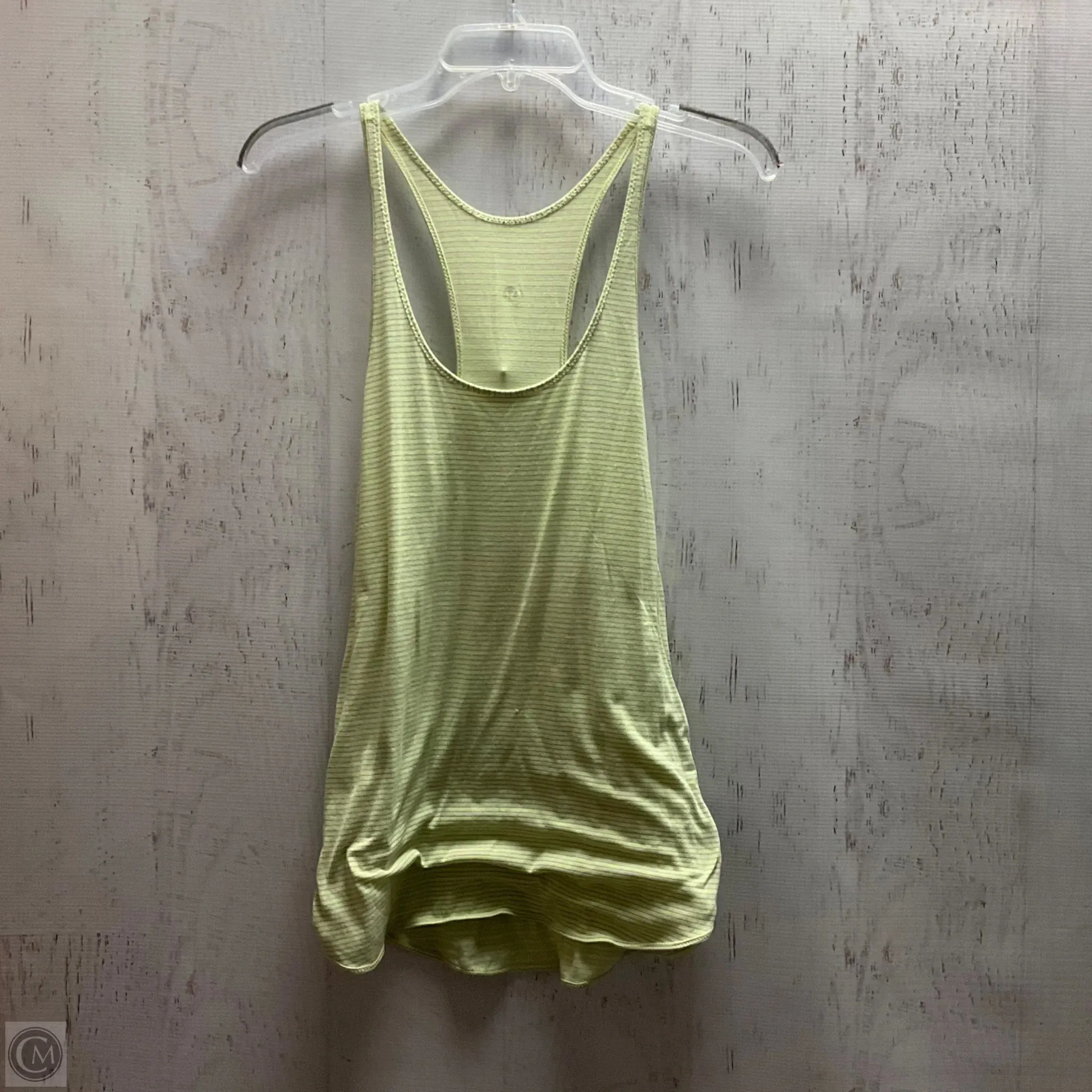Athletic Tank Top By Lululemon In Green, Size: 4