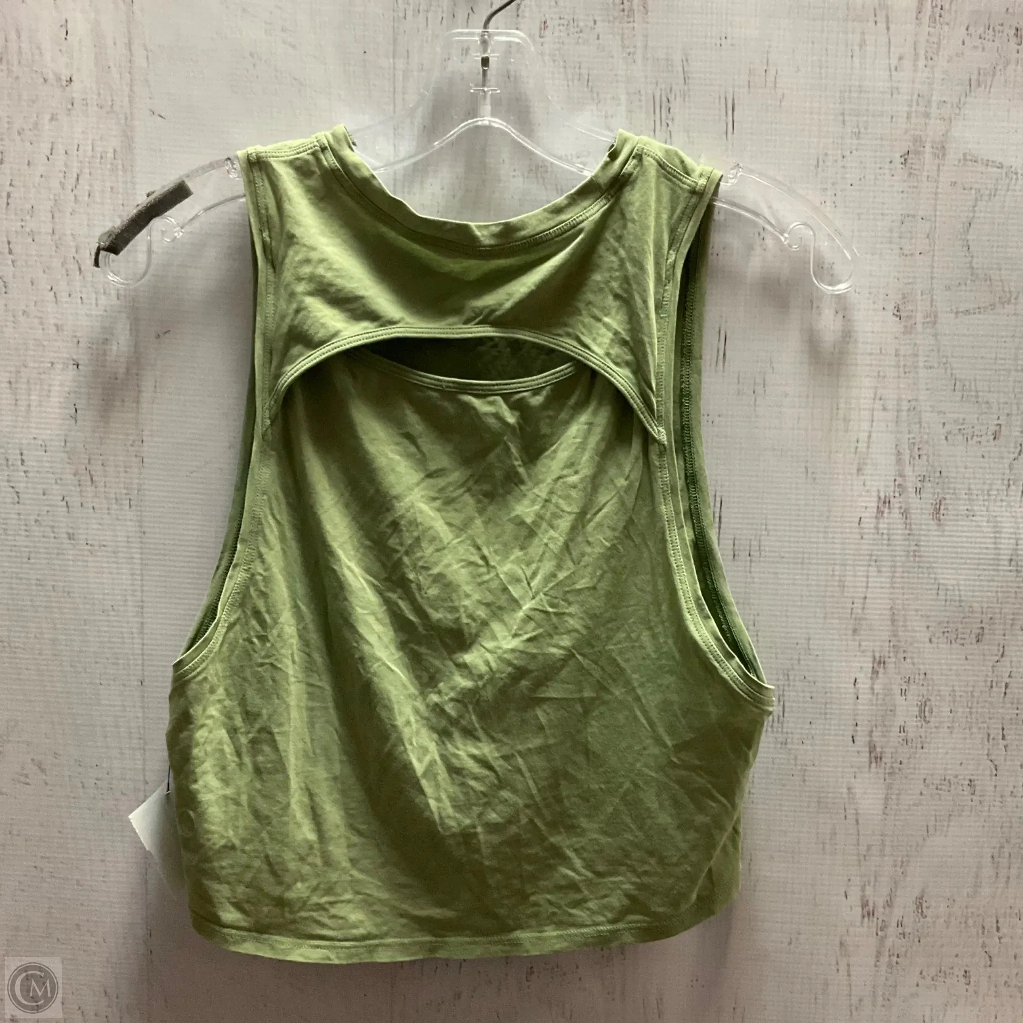 Athletic Tank Top By Lululemon In Green, Size: 6