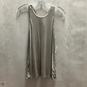 Athletic Tank Top By Lululemon In Grey, Size: 8