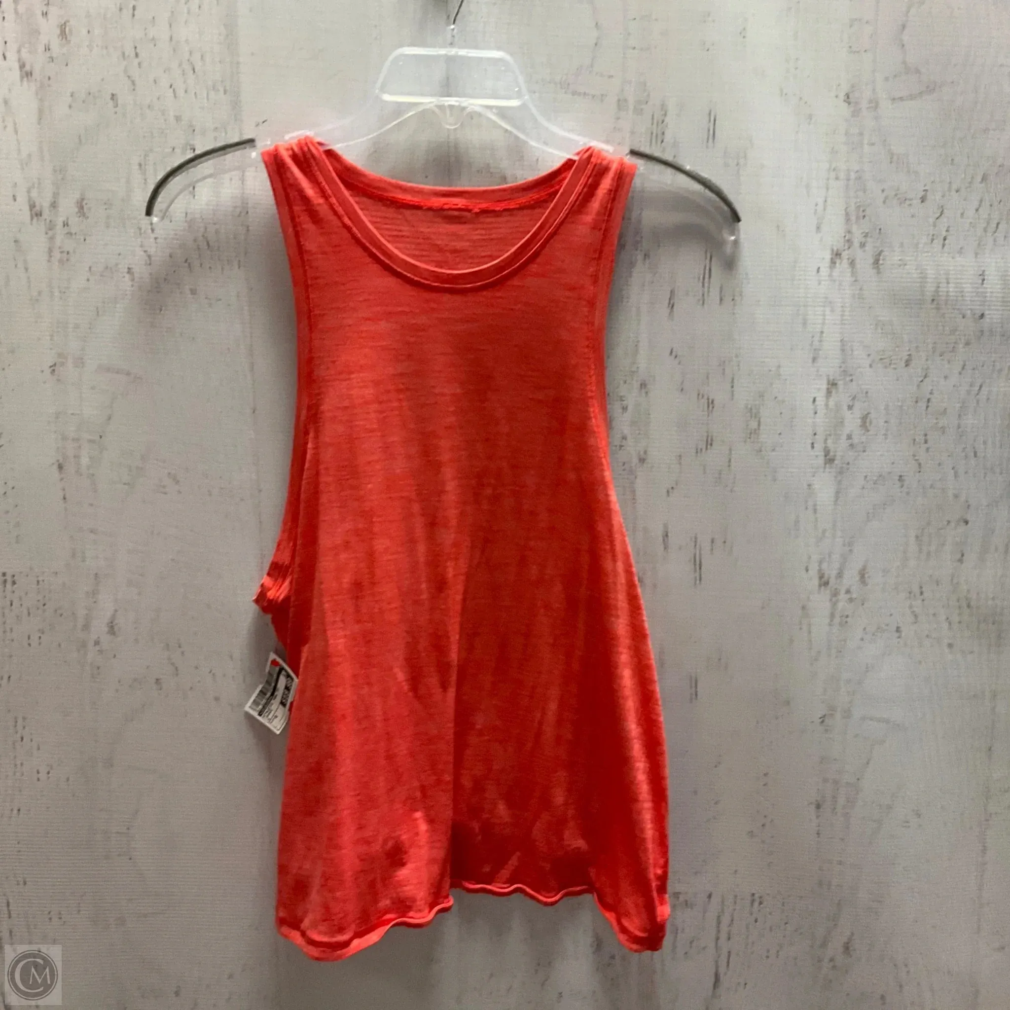 Athletic Tank Top By Lululemon In Orange, Size: 8