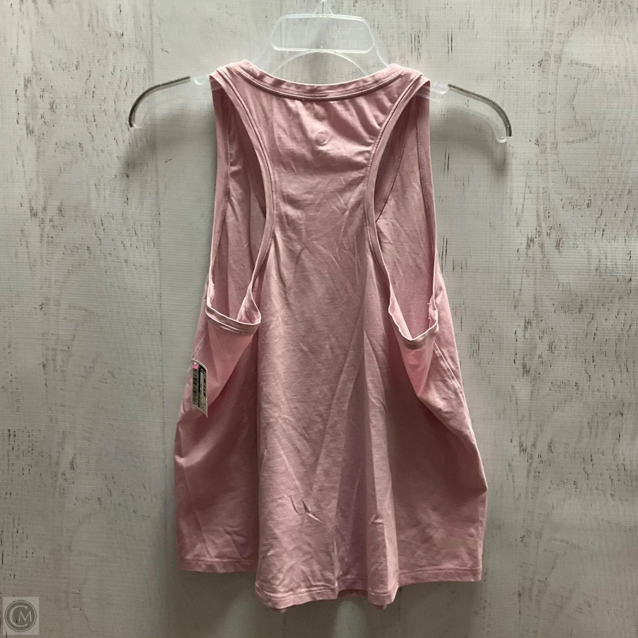 Athletic Tank Top By Lululemon In Pink, Size: 10