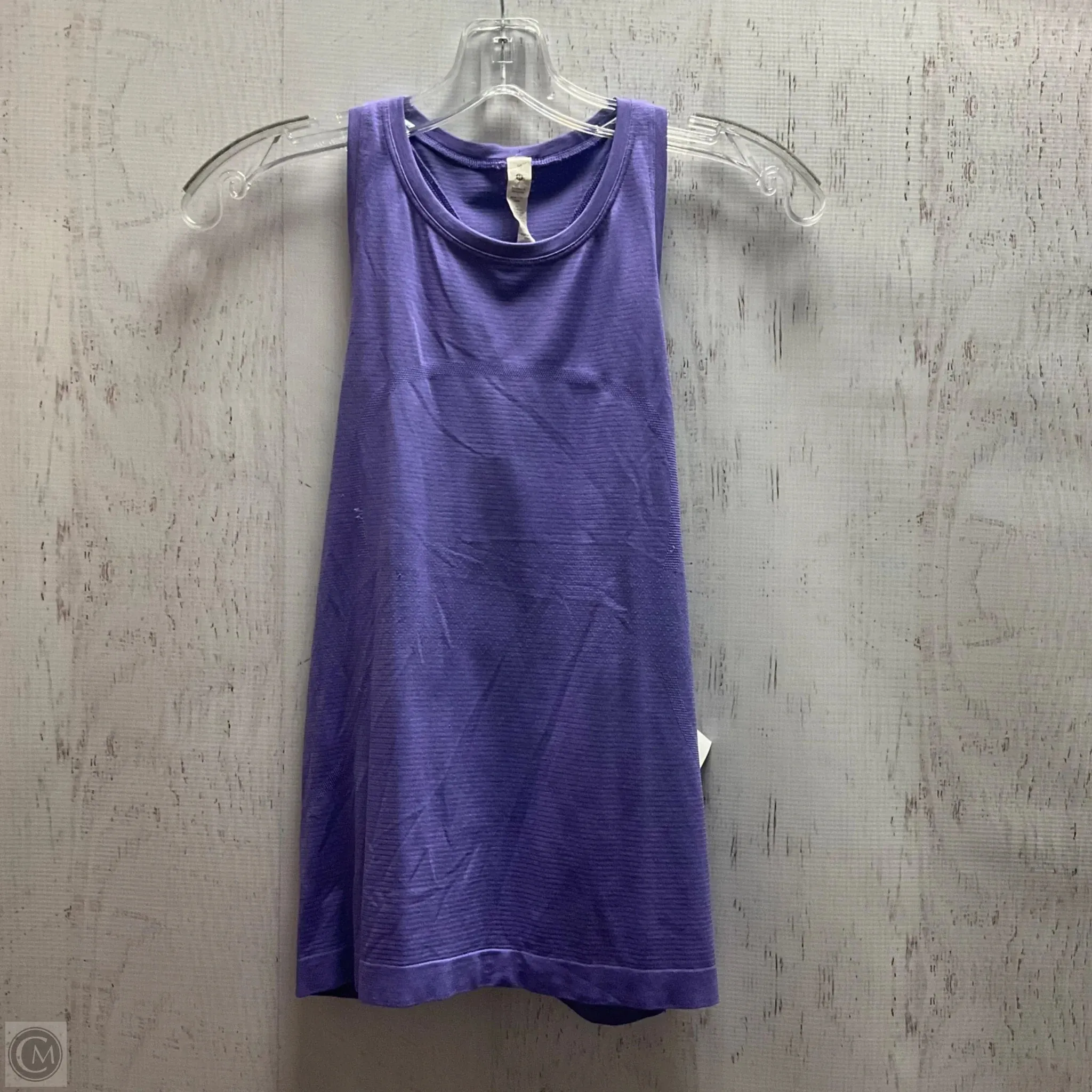 Athletic Tank Top By Lululemon In Purple, Size: 10