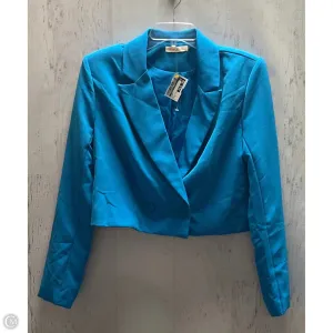 Blazer By Clothes Mentor In Blue, Size: S