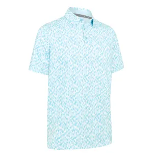 Callaway Kaleidoscope Chev Polo Shirt - Arctic Paradise