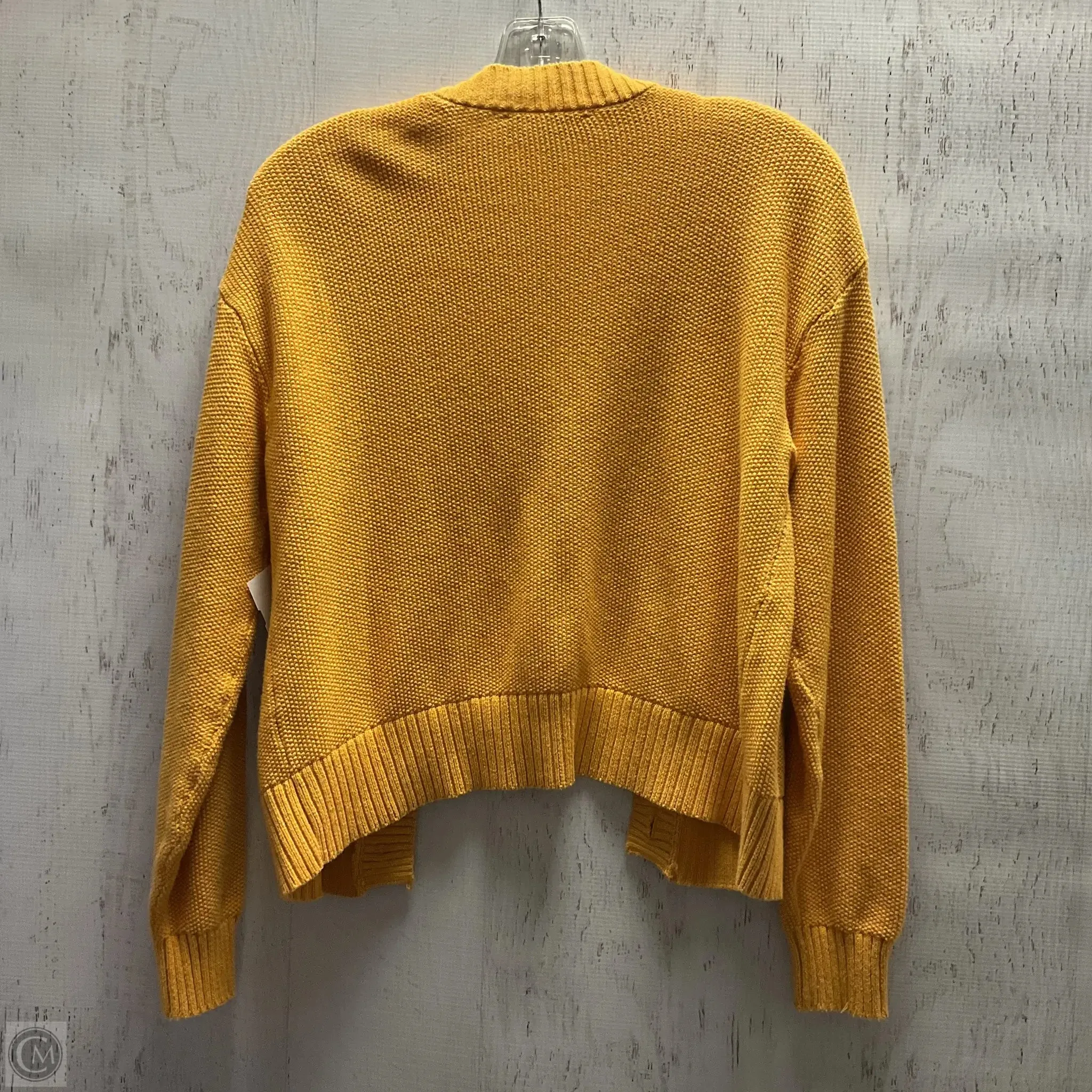 Cardigan By Loft In Yellow, Size: M