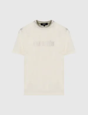 CONTRAST STITCH T-SHIRT