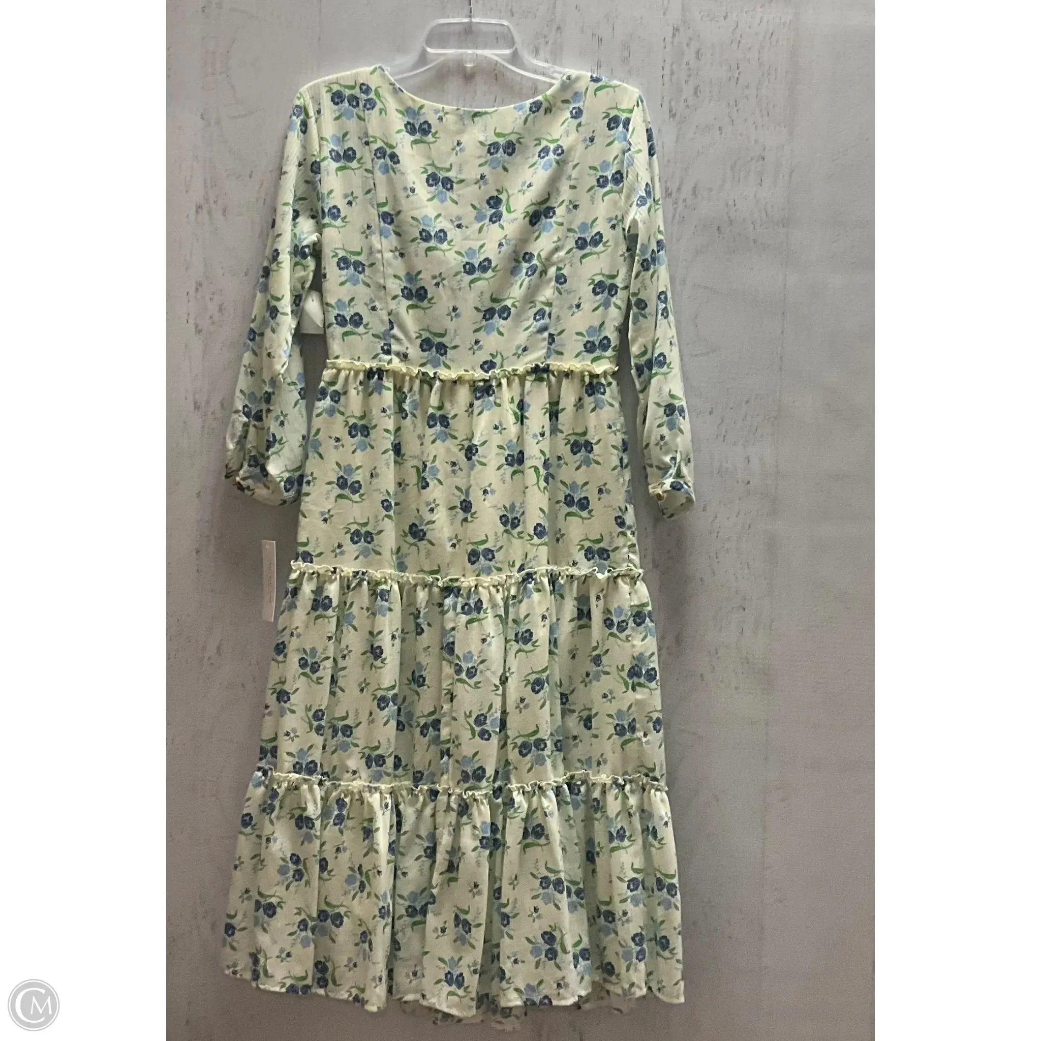 Dress Casual Maxi By Clothes Mentor In Floral Print, Size: M