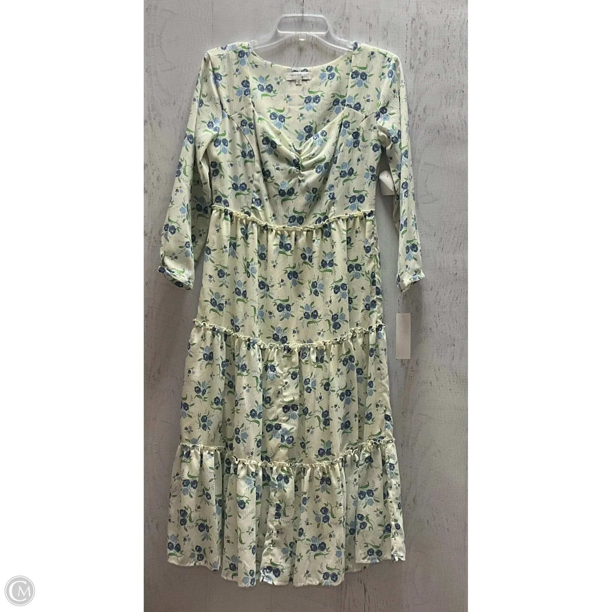 Dress Casual Maxi By Clothes Mentor In Floral Print, Size: M