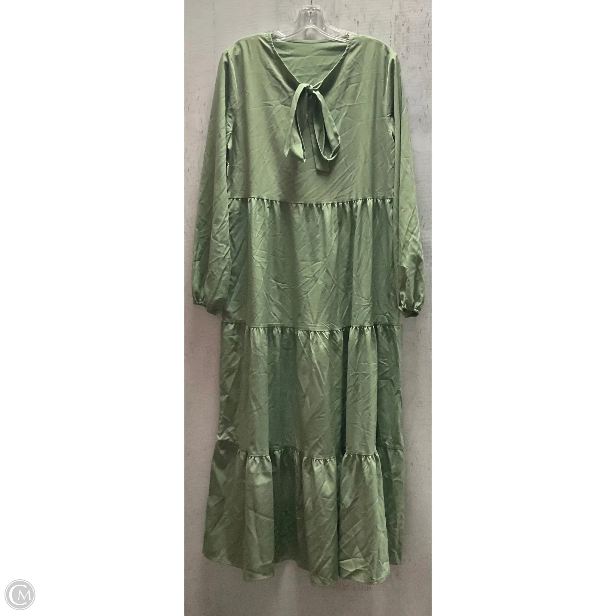 Dress Casual Maxi By Clothes Mentor In Green, Size: M