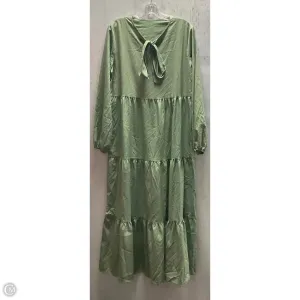 Dress Casual Maxi By Clothes Mentor In Green, Size: M