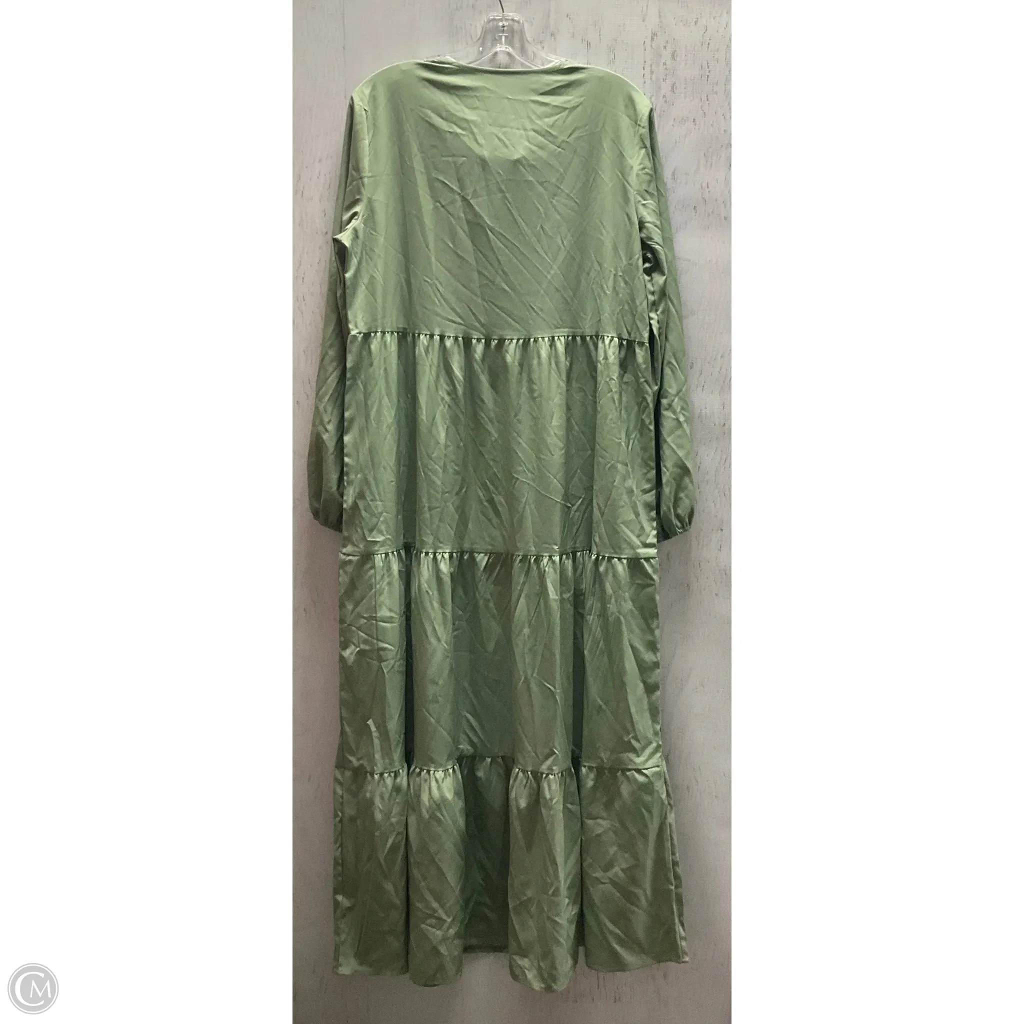 Dress Casual Maxi By Clothes Mentor In Green, Size: M