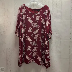 Dress Casual Midi By Ellos In Floral, Size: 26