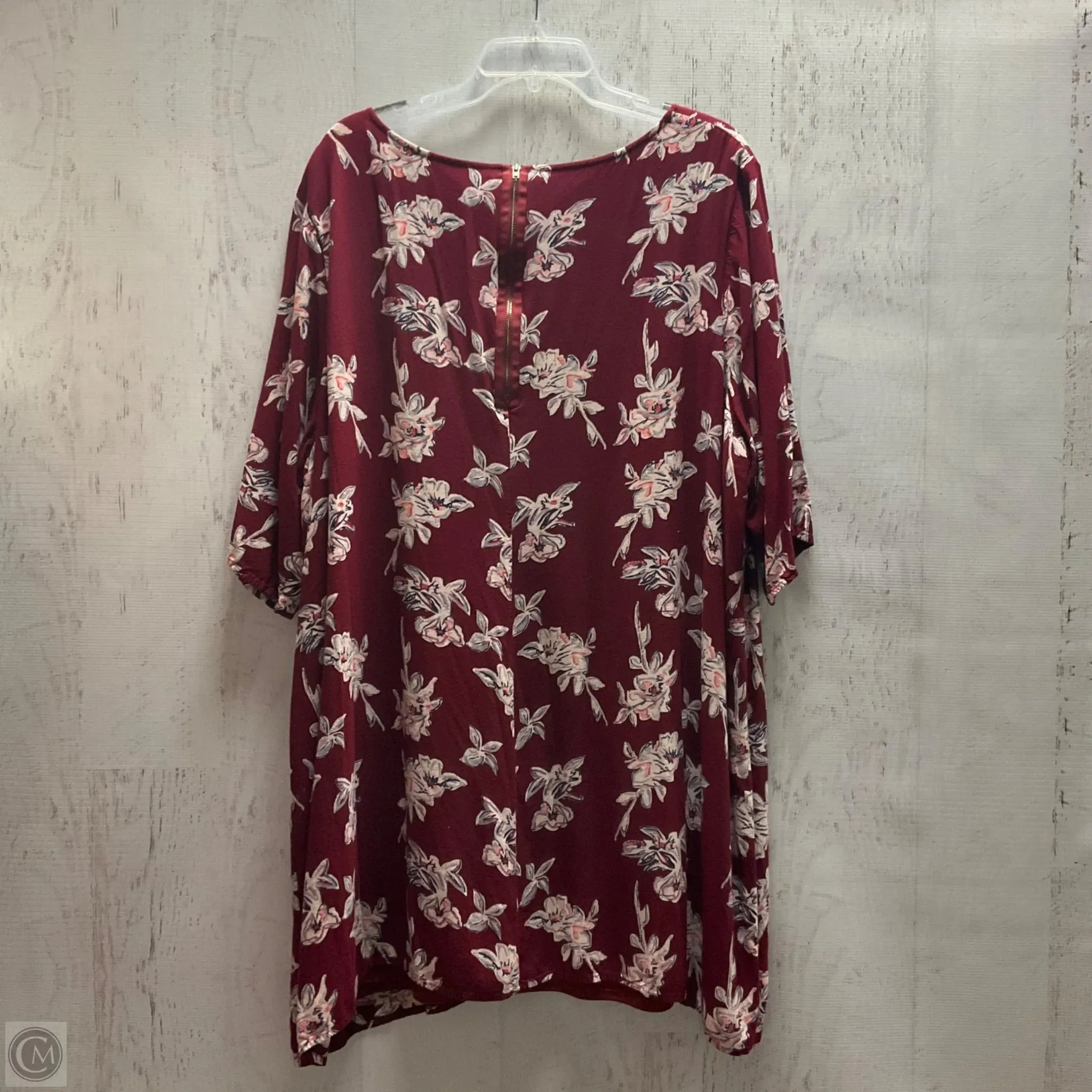 Dress Casual Midi By Ellos In Floral, Size: 26
