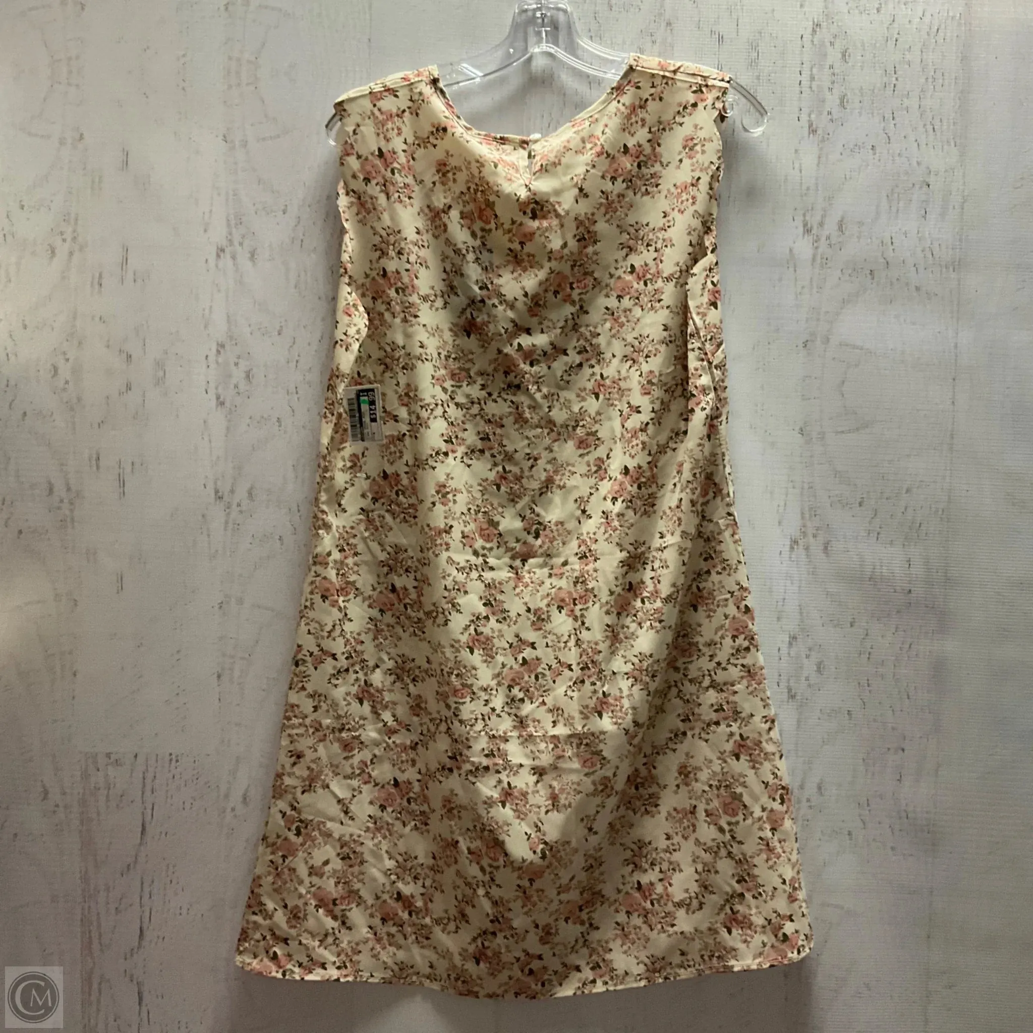 Dress Casual Midi By Lascana In Floral Print, Size: M