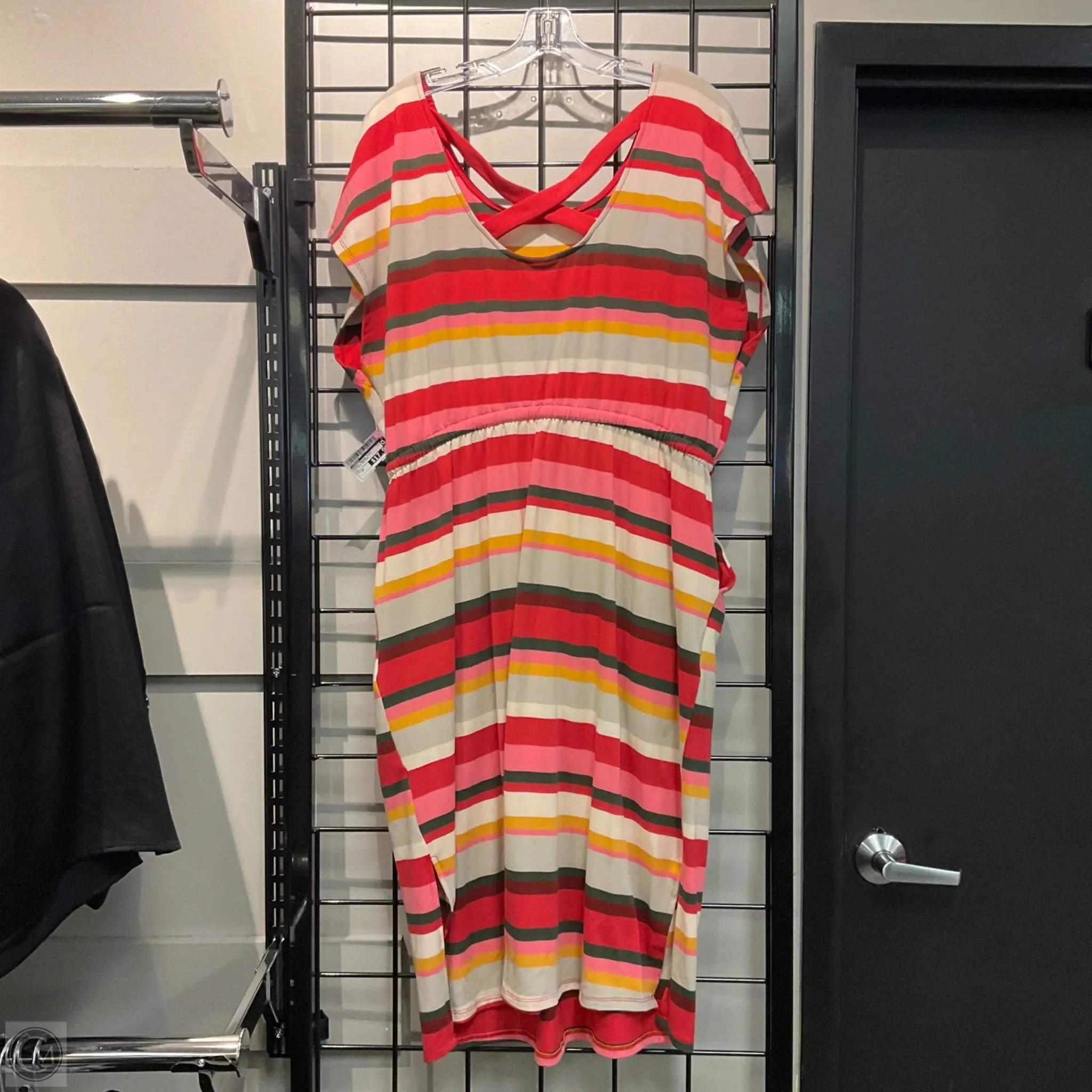 Dress Casual Midi By Torrid In Striped Pattern, Size: 2x