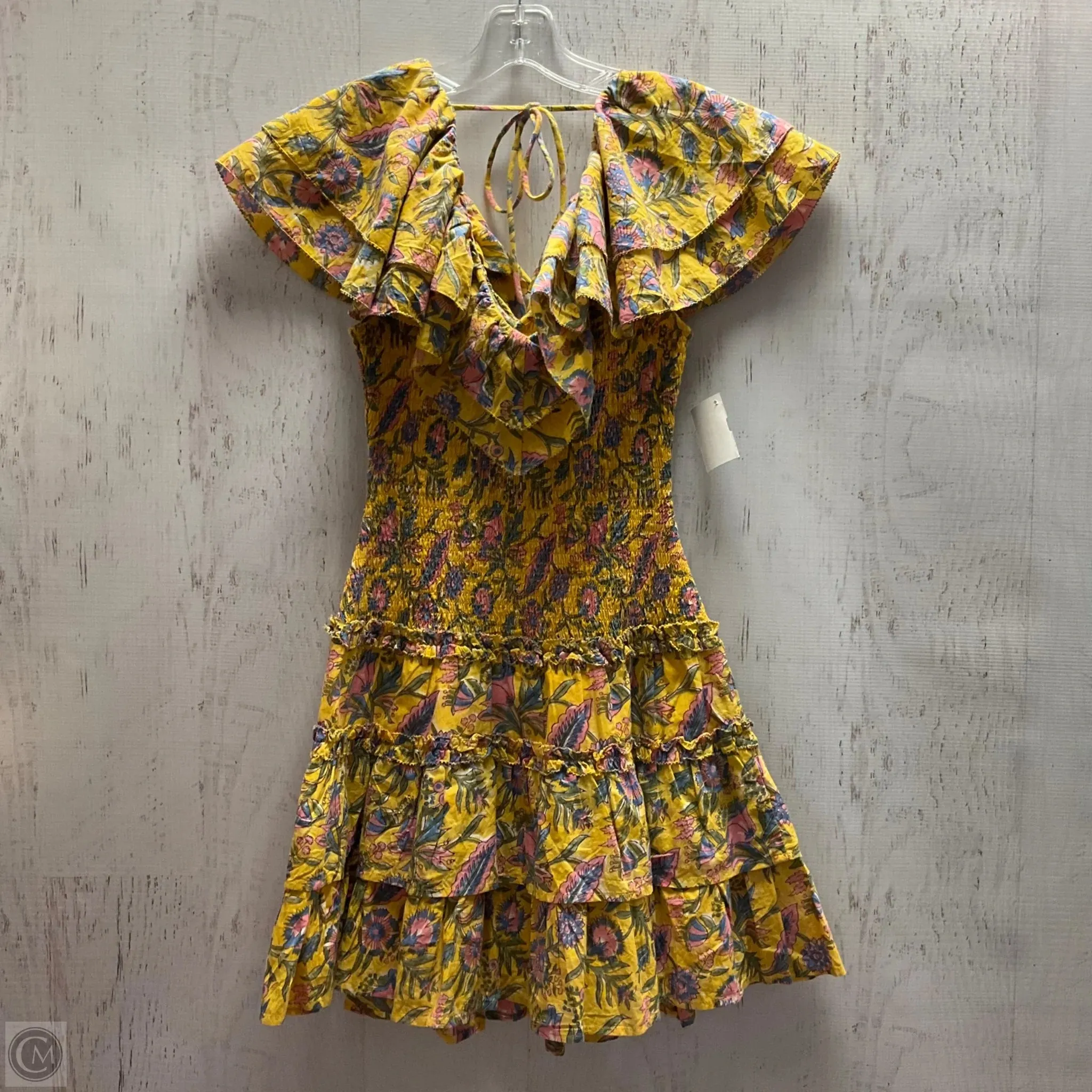 Dress Casual Short By Allison In Floral Print, Size: Xs