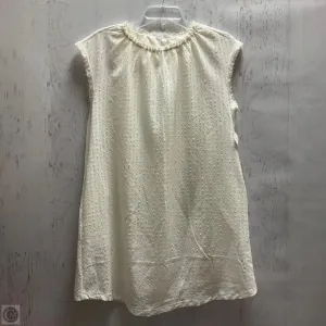 Dress Casual Short By Clothes Mentor In White, Size: M