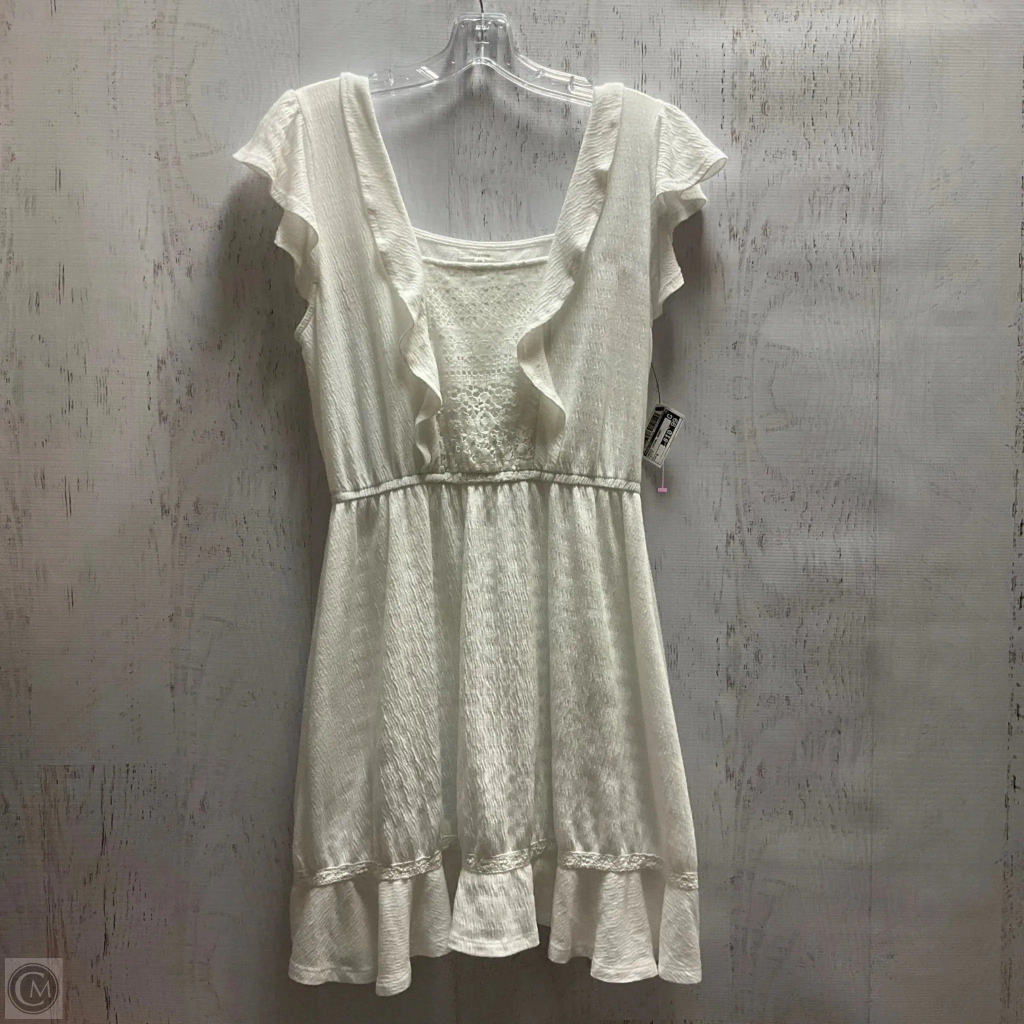 Dress Casual Short By Maurices In White, Size: S