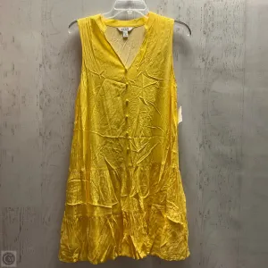 Dress Casual Short By Nine West In Yellow, Size: M