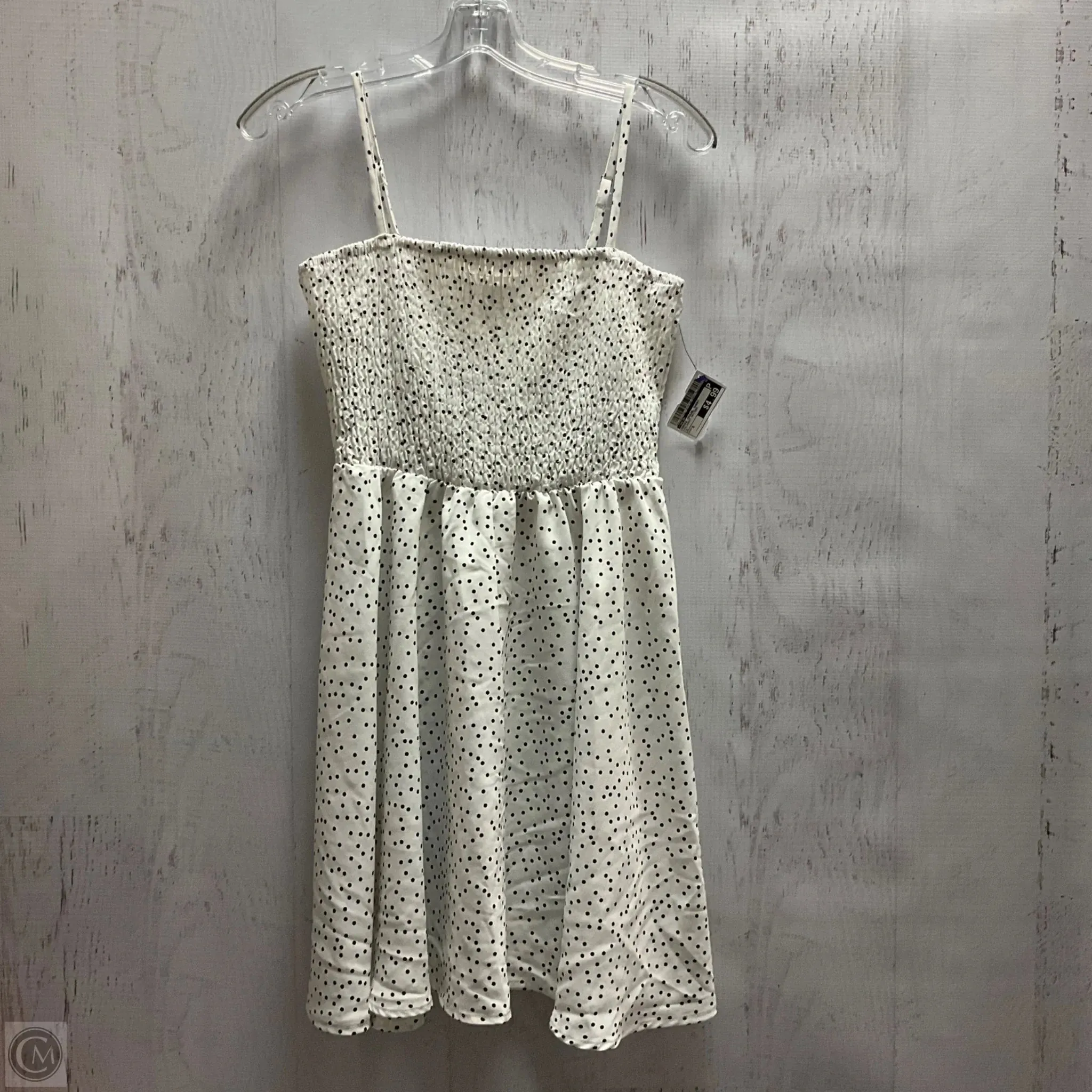 Dress Casual Short By Shein In Polkadot Pattern, Size: S