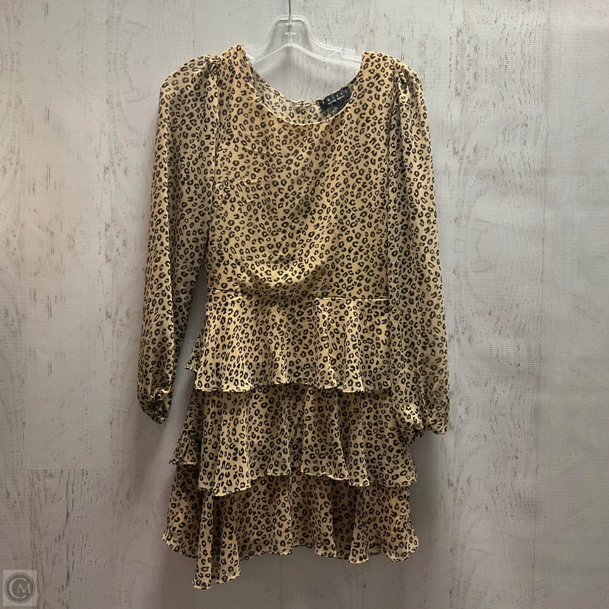 Dress Casual Short By Trixxi In Animal Print, Size: S