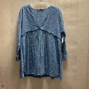 Dress Casual Short By Zara In Blue, Size: S
