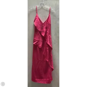 Dress Party Long By Clothes Mentor In Pink, Size: 10
