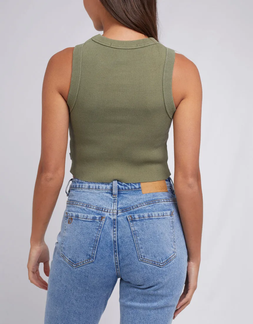 Frida Tank 3 Pk White/Black/Khaki