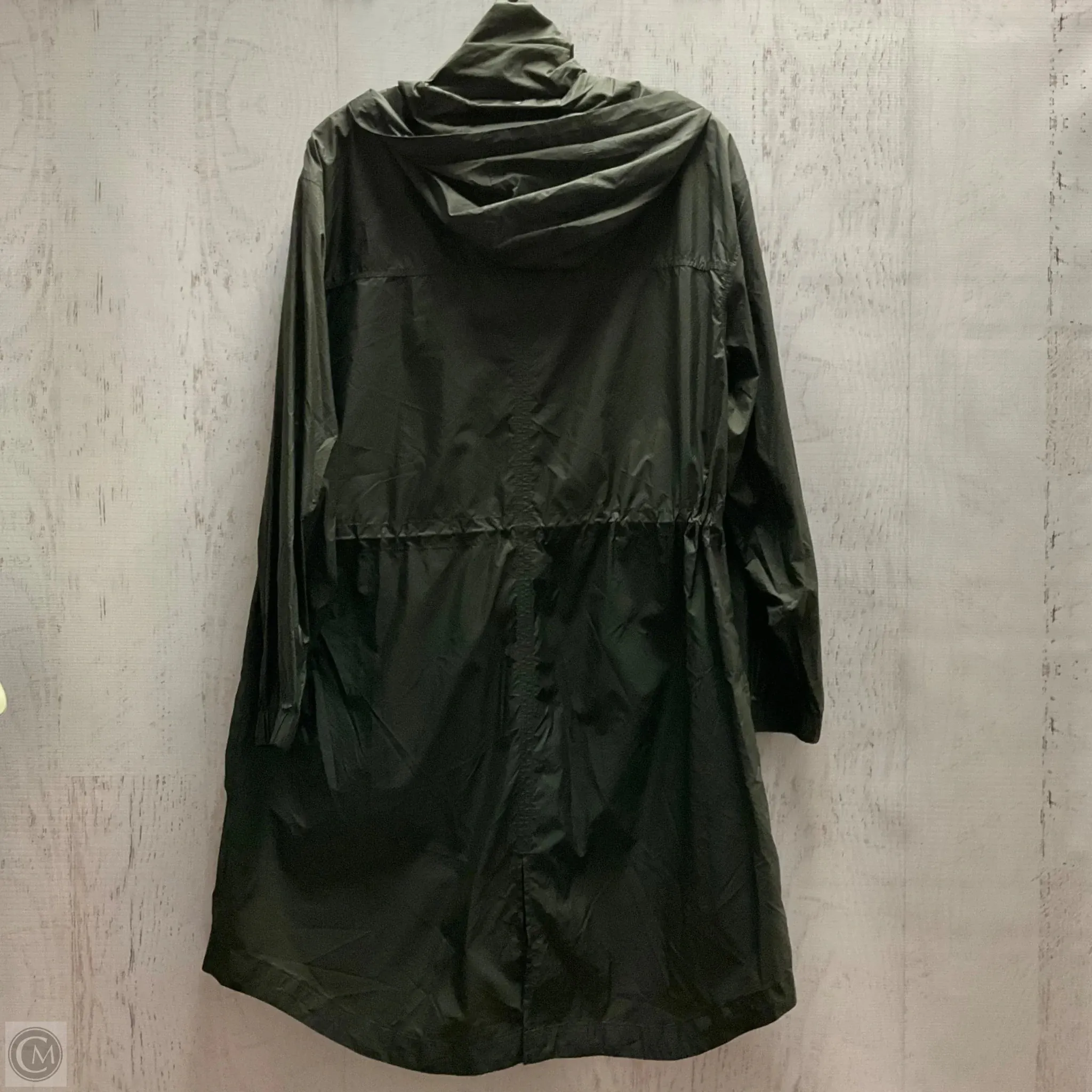 Jacket Windbreaker By Old Navy In Green, Size: M