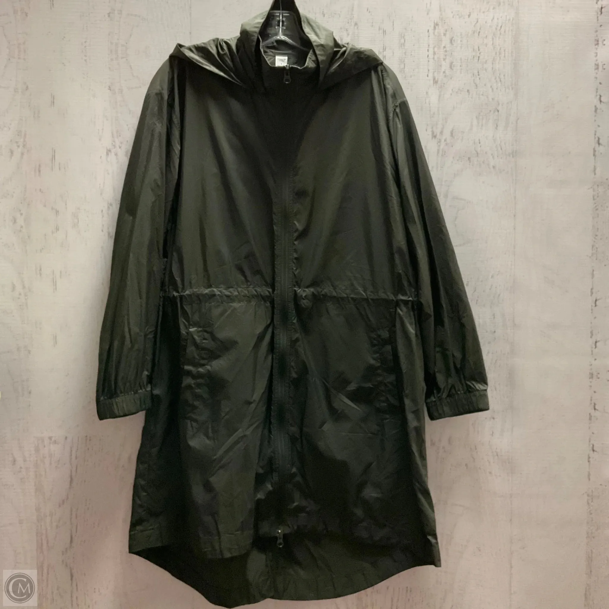 Jacket Windbreaker By Old Navy In Green, Size: M
