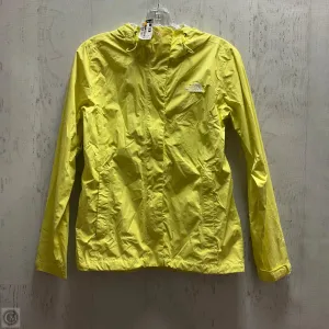 Jacket Windbreaker By The North Face In Yellow, Size: Sp
