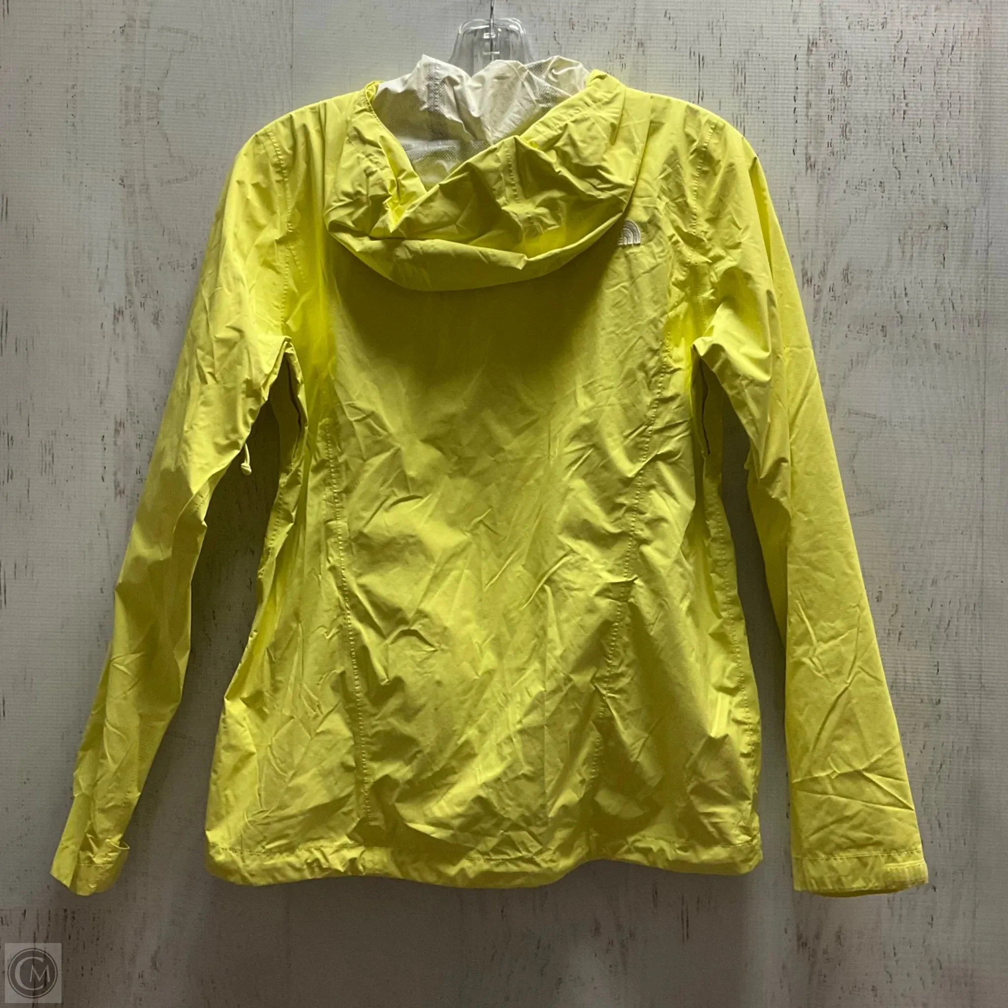 Jacket Windbreaker By The North Face In Yellow, Size: Sp