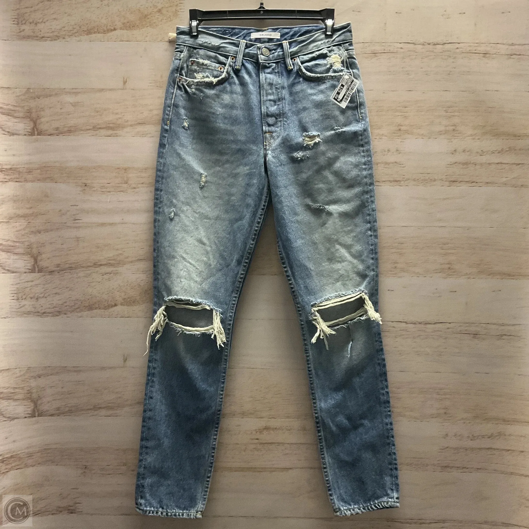 Jeans Straight By Clothes Mentor In Blue Denim, Size: 2
