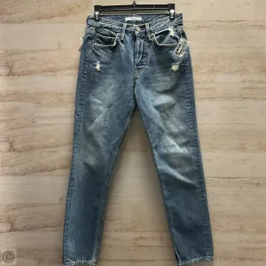 Jeans Straight By Clothes Mentor In Blue Denim, Size: 2