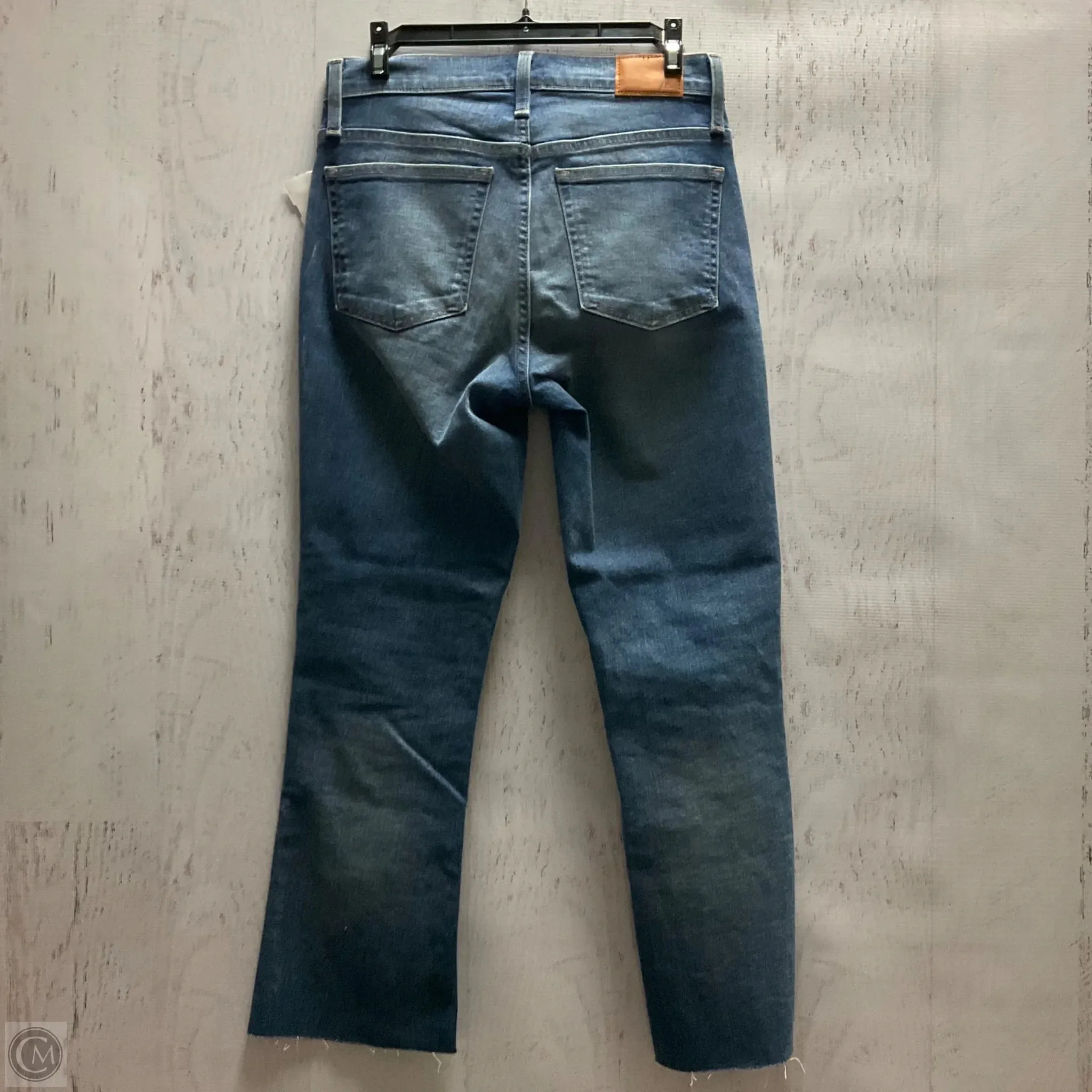 Jeans Straight By J. Crew In Blue Denim, Size: 4