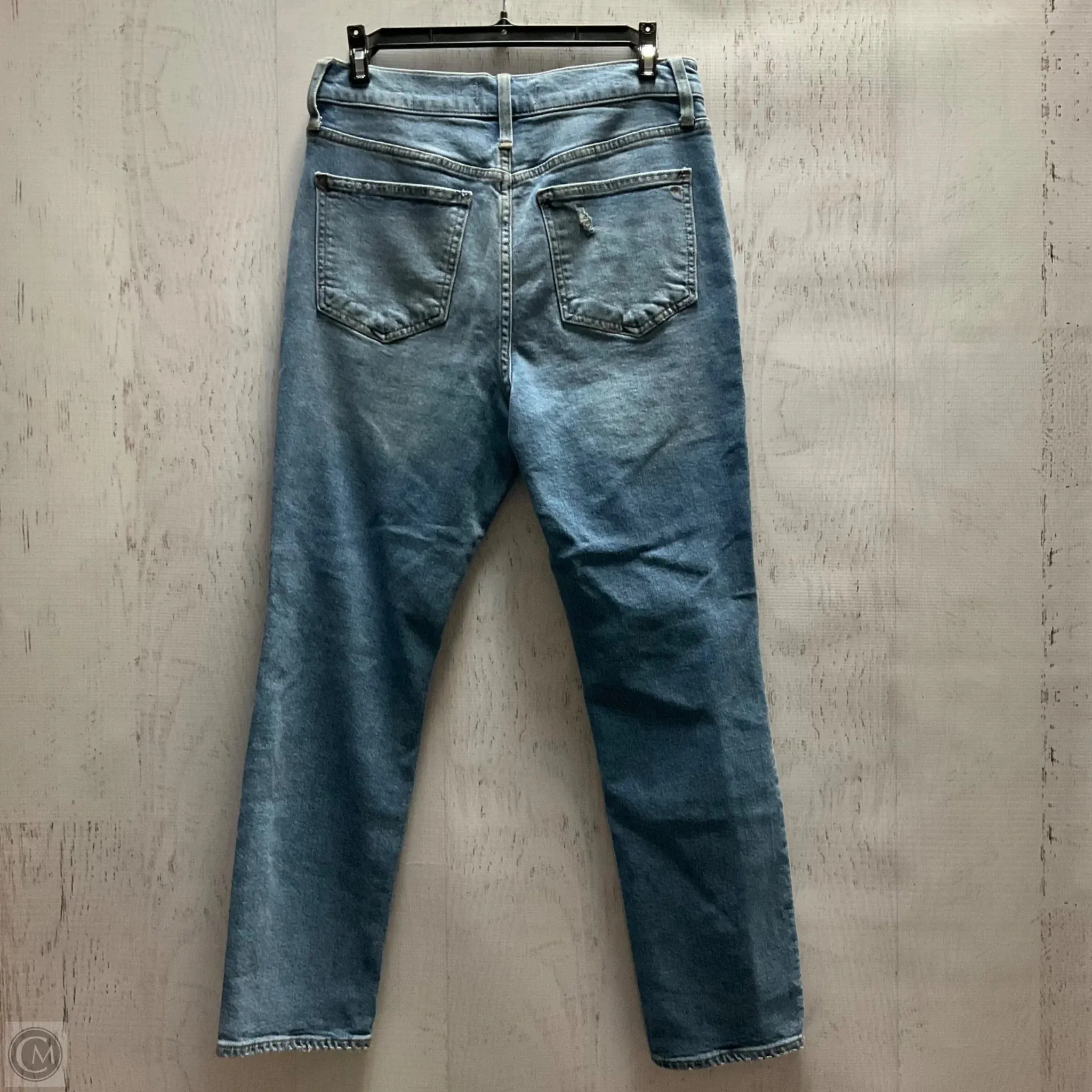 Jeans Straight By Madeleine In Blue Denim, Size: 28
