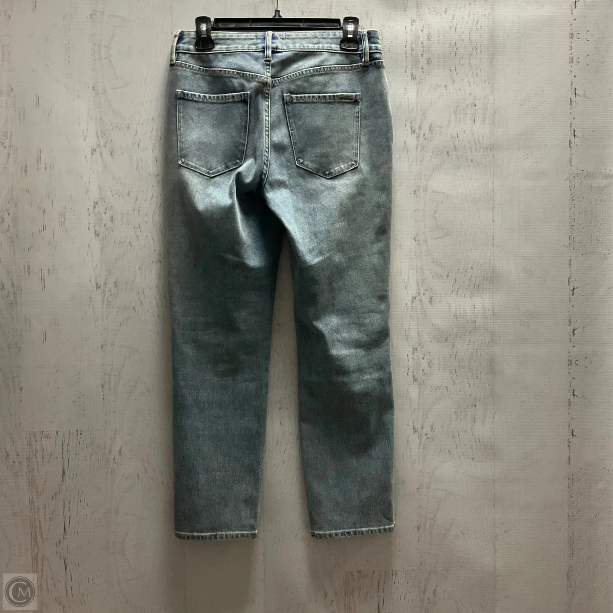 Jeans Straight By White House Black Market In Blue Denim, Size: 4
