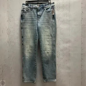 Jeans Straight By White House Black Market In Blue Denim, Size: 4