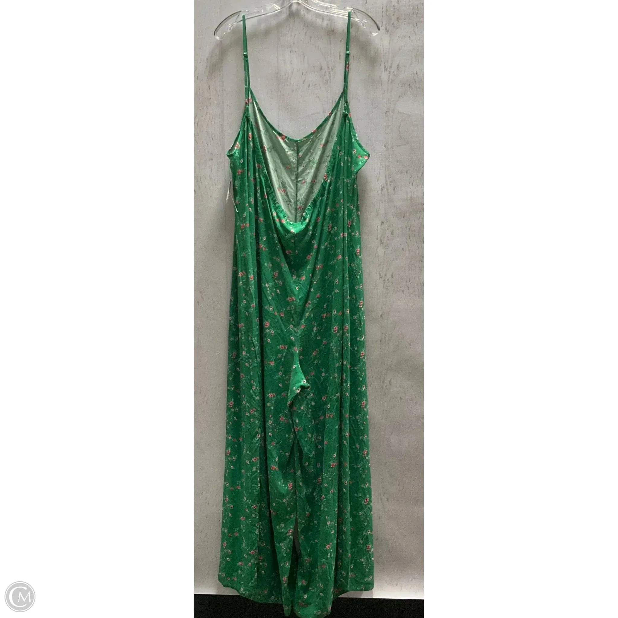 Jumpsuit By Asos In Green, Size: 2x
